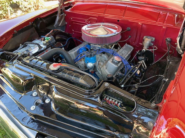 1956 Courier engine bay